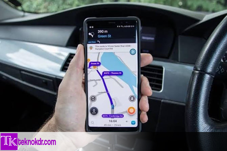 Aplikasi Waze Untuk Navigasi GPS