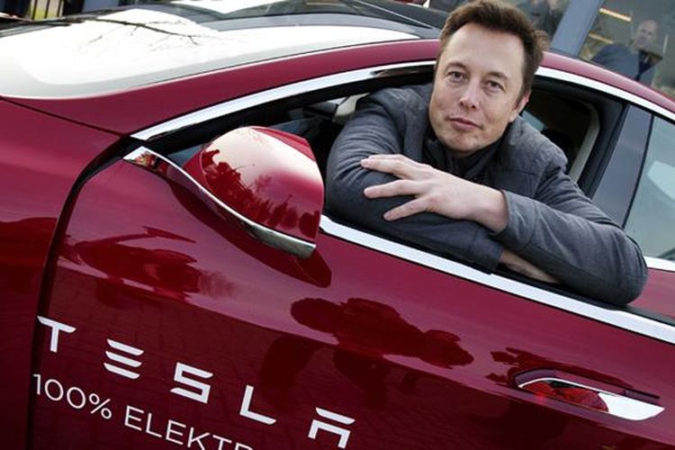 Chairman dan CEO Tesla Motors Elon Musk.(carnewscafe.com)