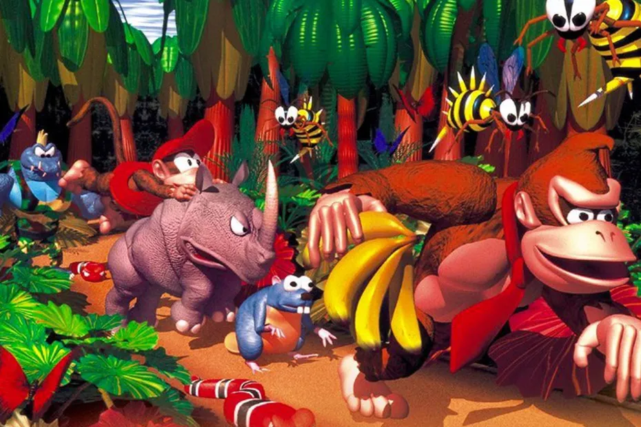 Donkey Kong Country For SNES