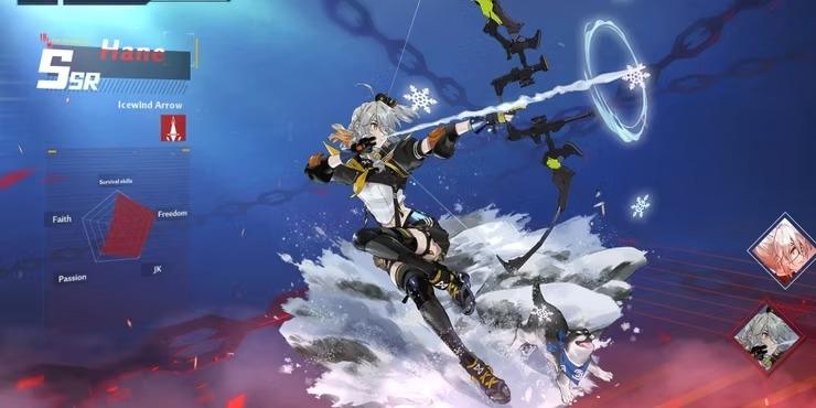 8 Senjata Terbaik Tower of Fantasy, Ice Wind Arrow - Tsubasa