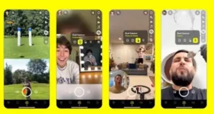 Snapchat dual Camera