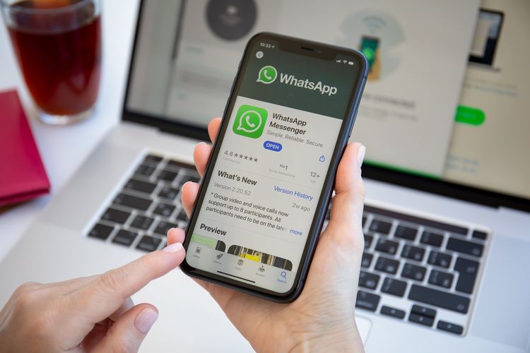 Ilustrasi Video Call whatsapp menggunakan fitur baru Call Links