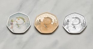 Koin Baru 50p oleh Royal Mint