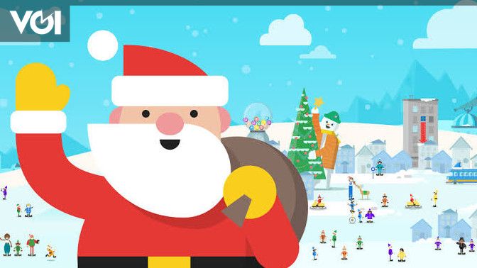 Santa Claus Tracker Pelacak Santa Milik Google